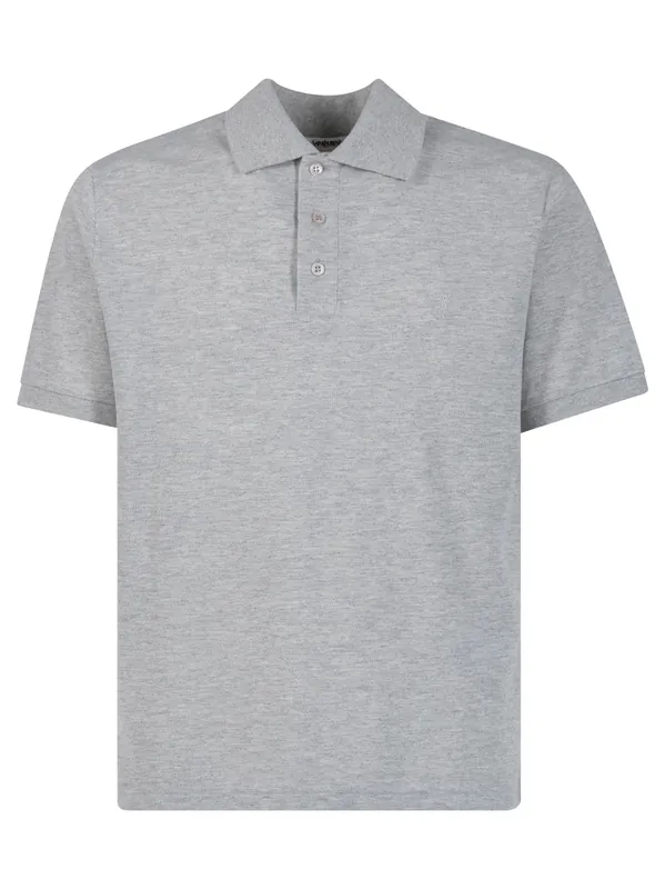 Cassandre Embroidery Cotton Blend Polo Shirt - Saint Laurent