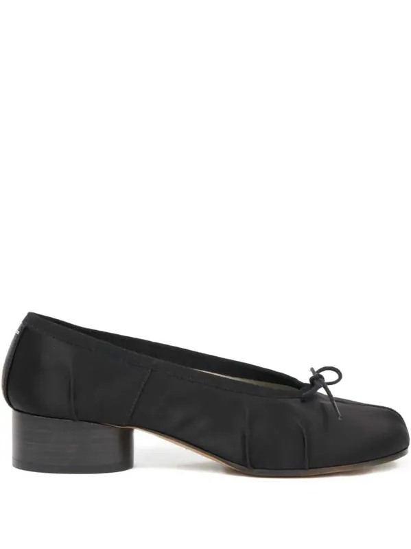 Satin Tabi Ballet Flats - Maison Margiela