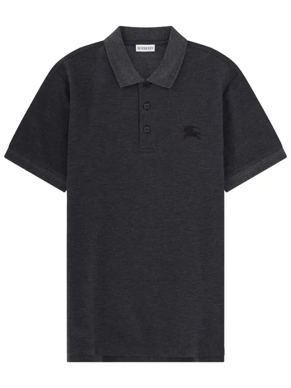 Polo In Cotone Con Logo - Burberry