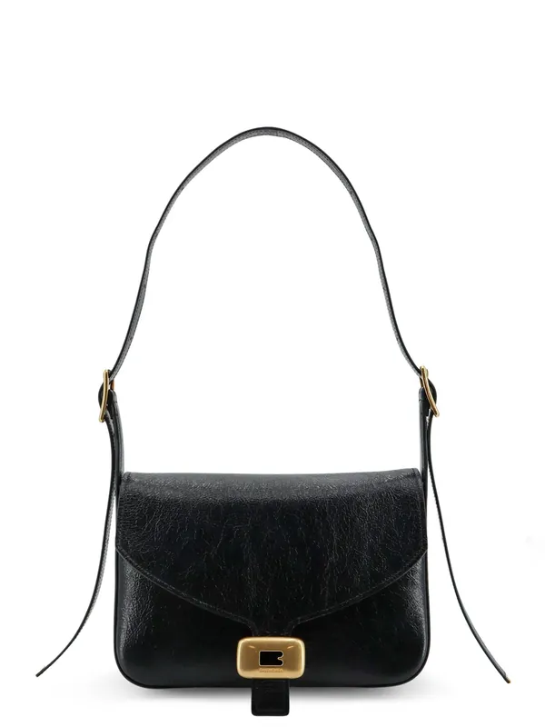Clicca Arena Leather Medium Shoulder Bag - Balenciaga