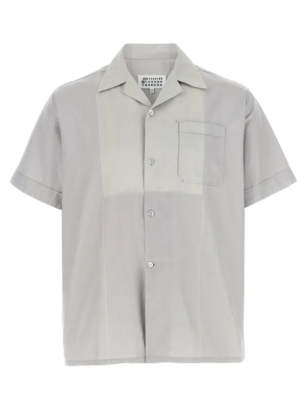 Discolored Shirt Shirt And Blouse Gray - Maison Margiela
