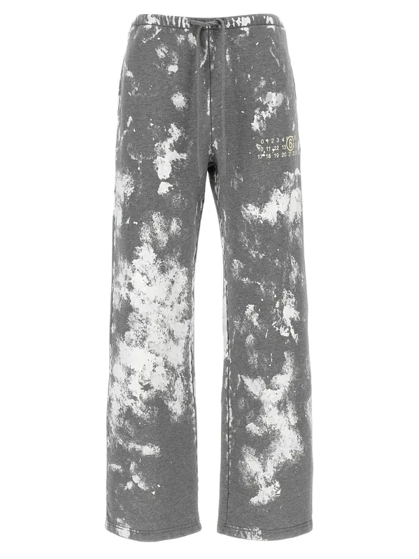 Numeric Signature Mm6 Pants Gray - MM6 Maison Margiela