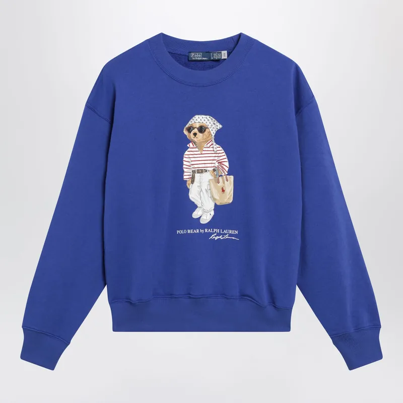 Light Blue Polo Bear Sweatshirt - Polo Ralph Lauren