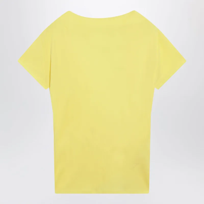 Mistral Top In Yellow Viscose Blend - Jacquemus