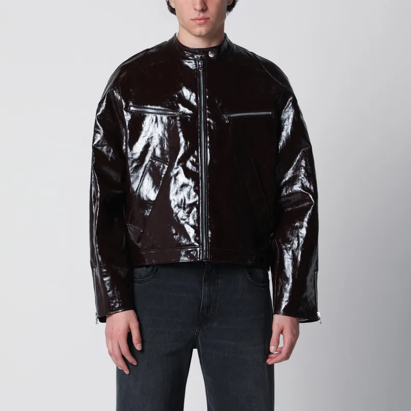 Ristretto Racer Coated Linen Jacket - SéFr