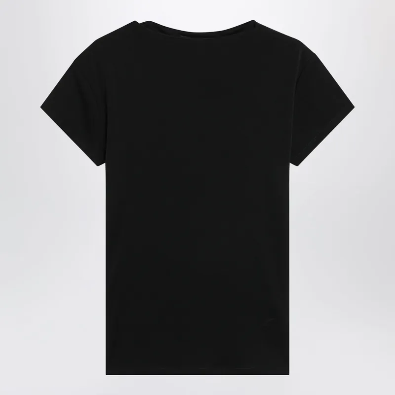 Mistral Top In Black Viscose Blend - Jacquemus