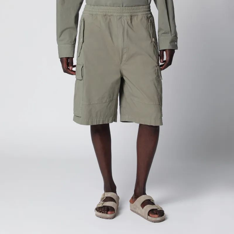 D2 Cargo Ripstop Cotton Cargo Shorts In Oak - Dsquared2