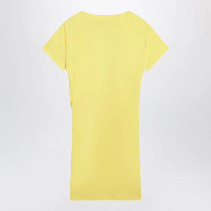 Yellow Mistral Viscose Jersey Dress - Jacquemus