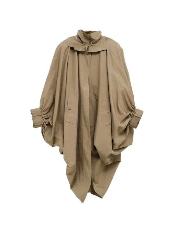 Cotton Cape Coat - Chloé