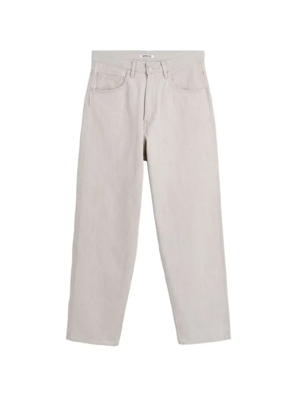Wide-Leg Denim Jeans