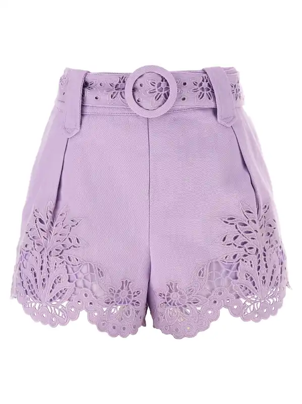Richelieu Bermuda And Short Purple - Farm Rio