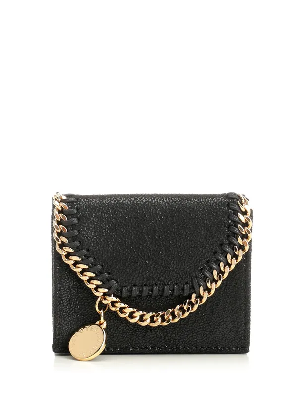 Falabella Trifold Wallet Wallets Black - Stella McCartney