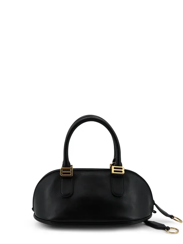 Bowling Bolero Leather Handbag - Balenciaga