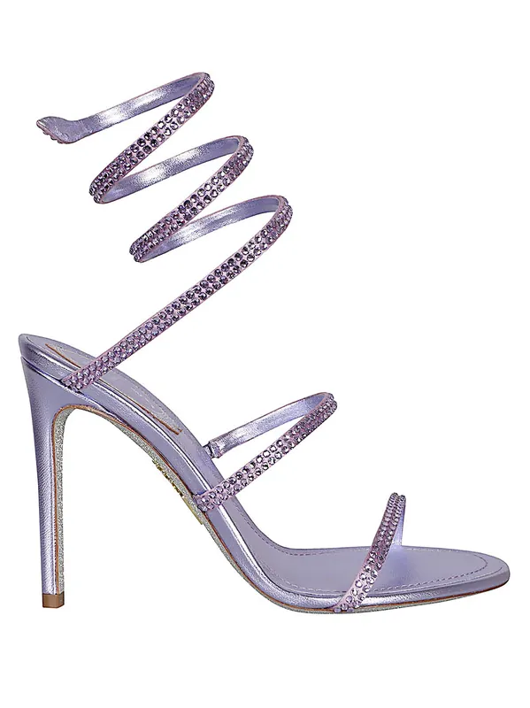 Cleo Heel Sandals - Rene' Caovilla