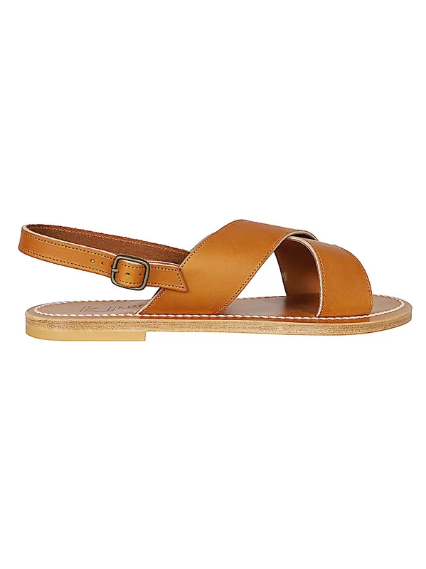 Osorno Leather Sandals - K Jacques St Tropez
