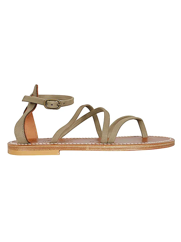 Epicure Leather Sandals - K Jacques St Tropez