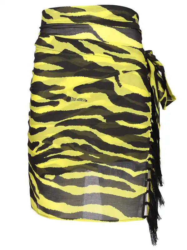 Animalier Pareo Skirts Multicolor - The Attico