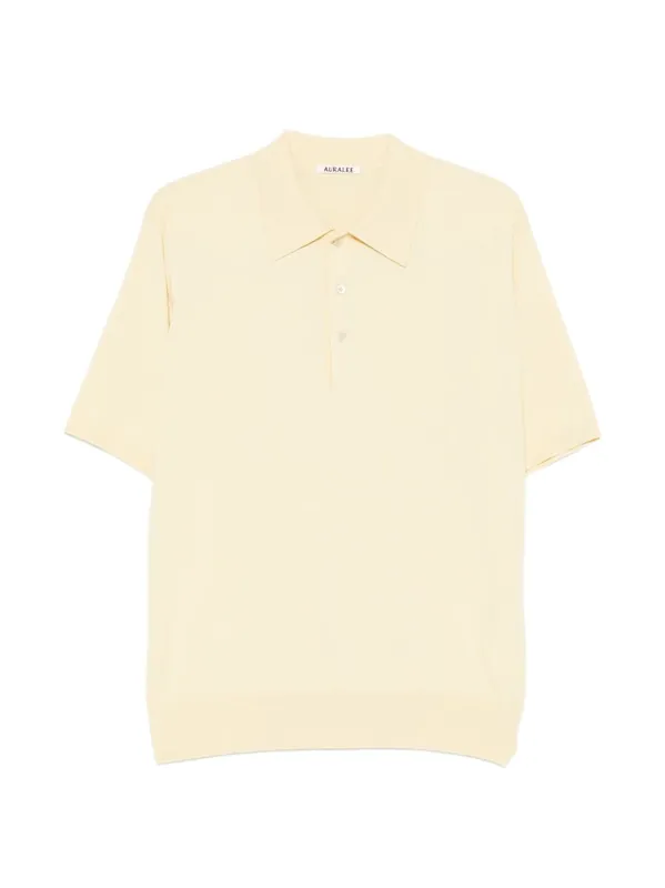 Cotton Polo Shirt - Auralee