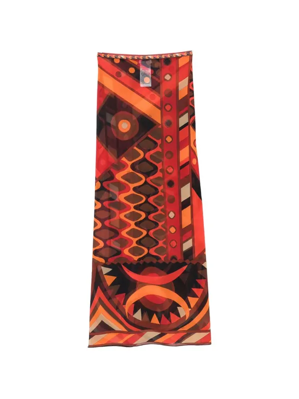 Printed Tulle Skirt - Pucci