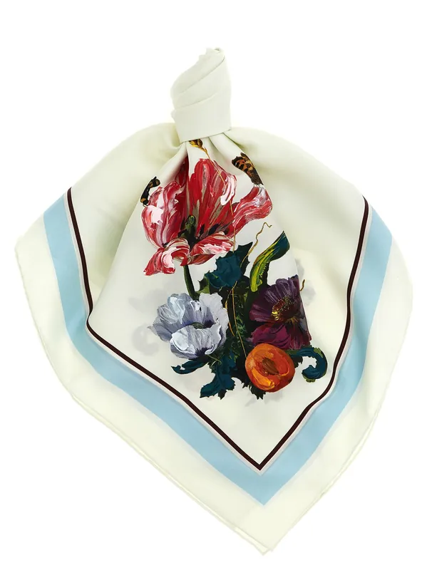 Four Stitches Scarves And Foulards White - Maison Margiela