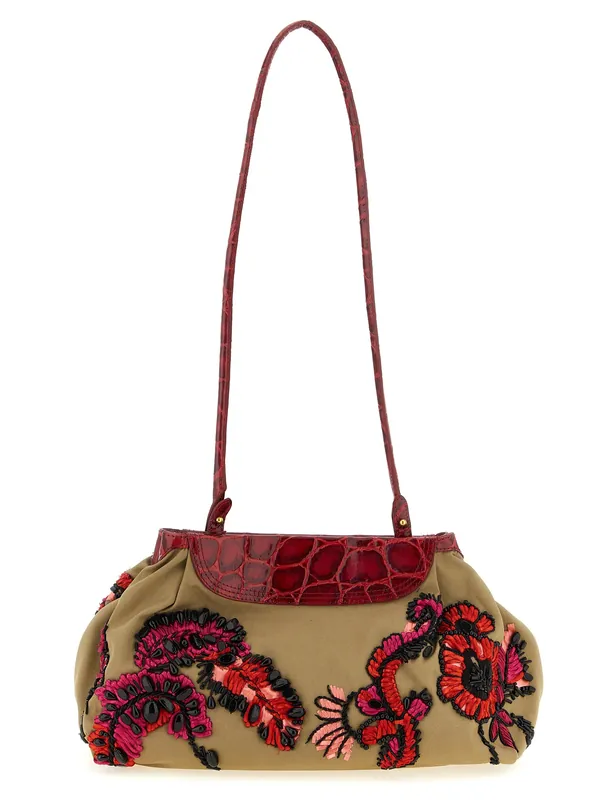 Embroidery Clutch Multicolor - Dries Van Noten