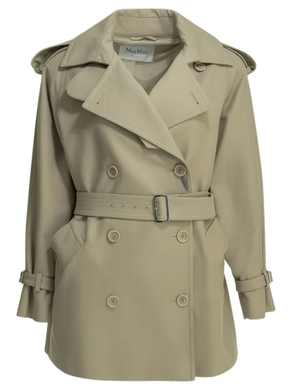 Lightweight Cotton Jacket Jackets And Coats Beige - Max Mara