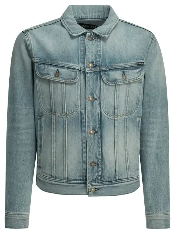 Icon Jackets And Coats Light Blue - Tom Ford