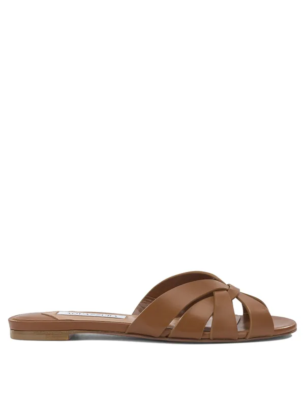 Copacabana Sandals Brown - Aquazzura