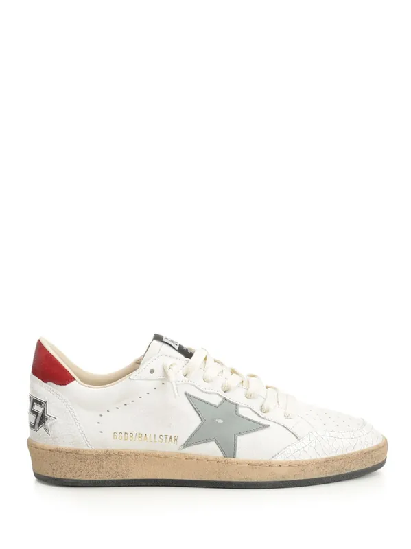 Ball Star Sneakers White - Golden Goose