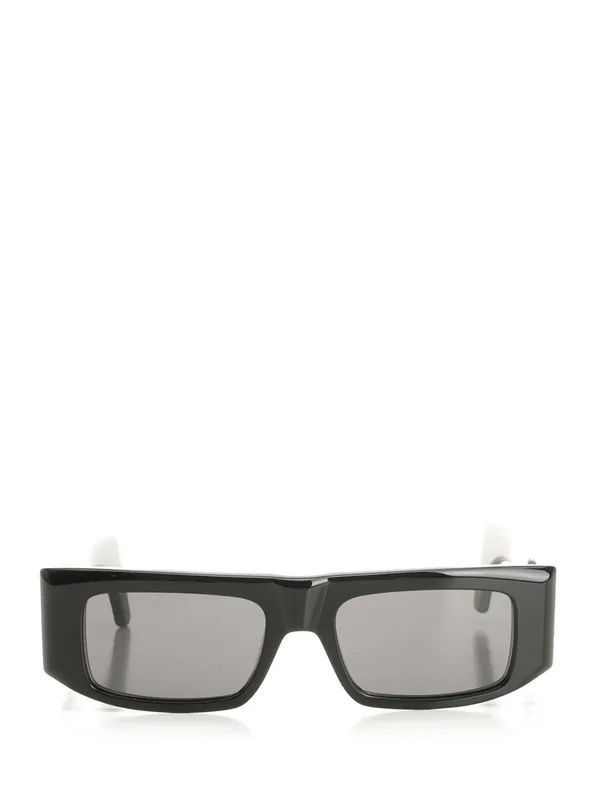 Rectangular Acetate Glasses Black - Valentino Garavani