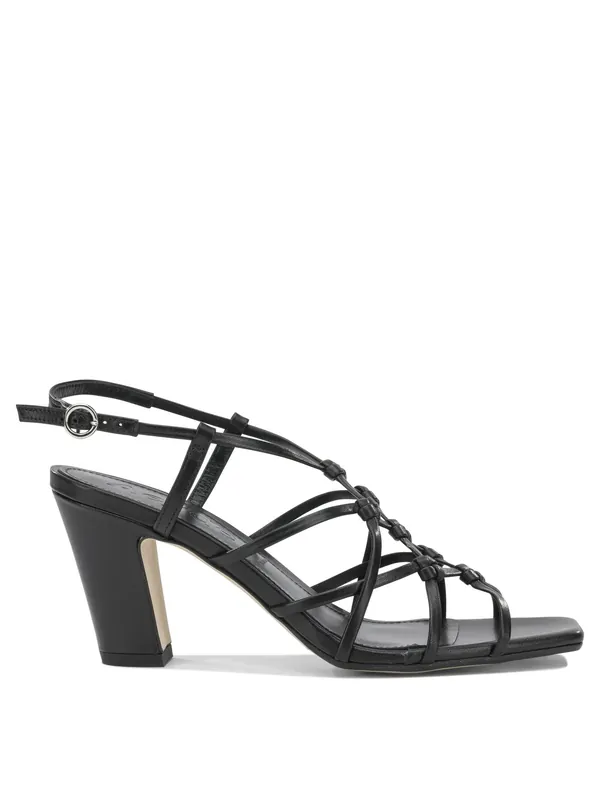 Acacia 75mm Sandals Black - Aeyde
