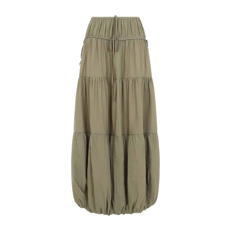 Midi Skirts Green - Co