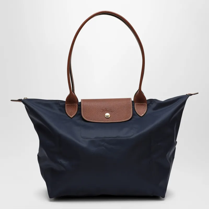 Marine Blue Le Pliage Original L Bag - Longchamp