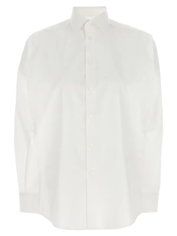 Embroidery Shirt Shirt And Blouse White - MM6 Maison Margiela