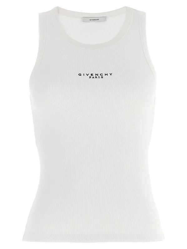 Logo Top Tops White - Givenchy