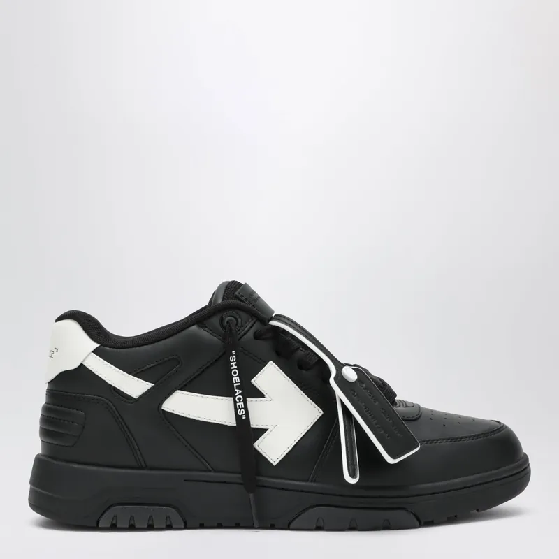 Out Of Office Sneakers In Black And White - Off-White