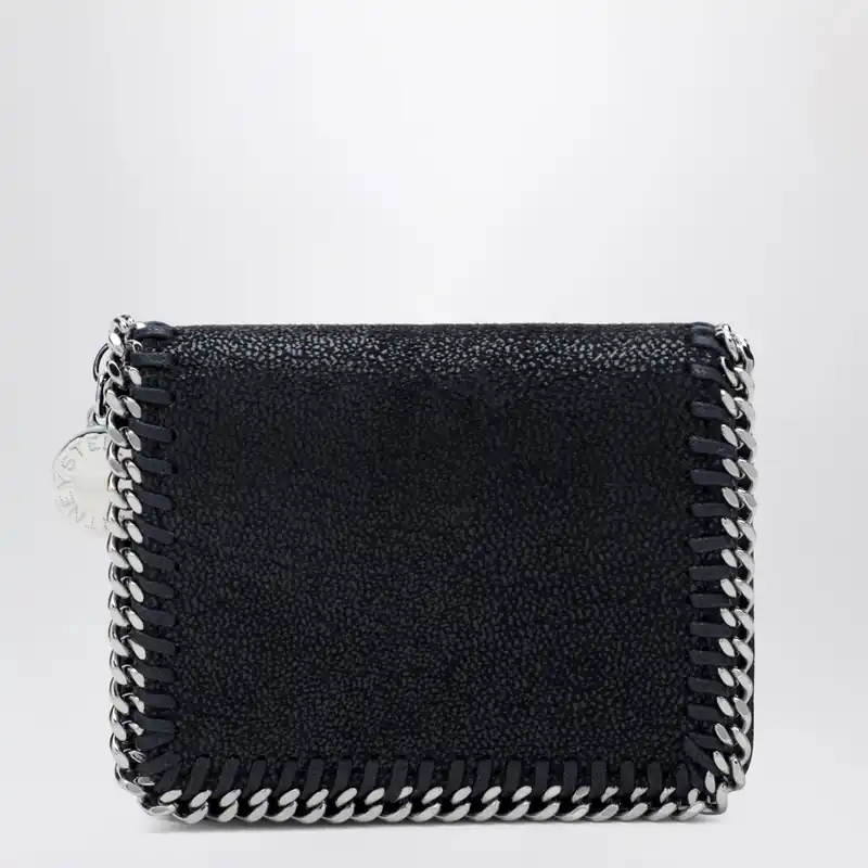 Falabella Bi-Fold Wallet In Black