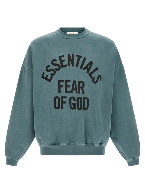 Campus 90s Sweatshirt Light Blue - Fear Of God Essential