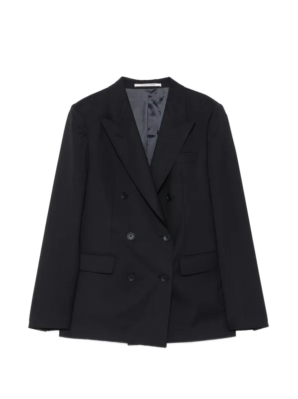 Wool Double-Breasted Jacket