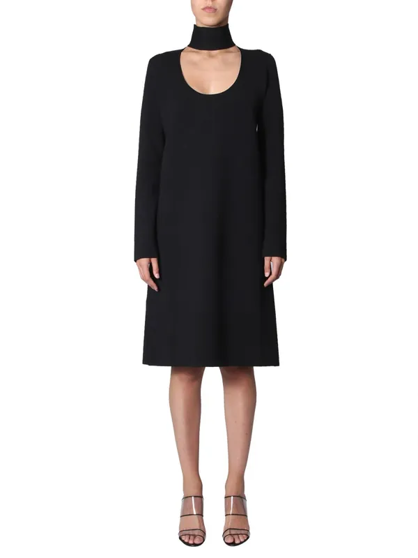 High Neck Dress - Bottega Veneta