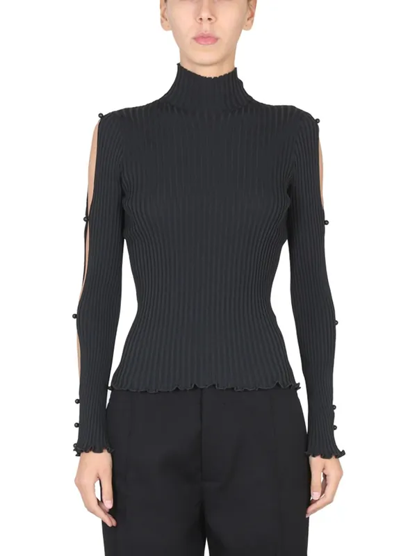 Maglia A Collo Alto - Bottega Veneta