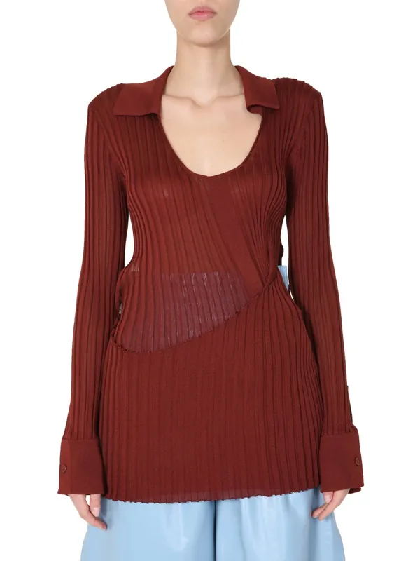 Ribbed Sweater - Bottega Veneta