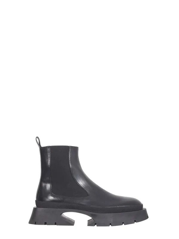 Leather Boots - Jil Sander