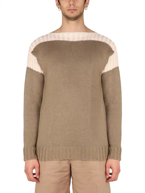 Cotton And Cashmere Sweater - Fendi