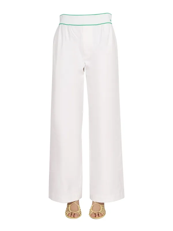 Cotton Twill Trousers - Bottega Veneta