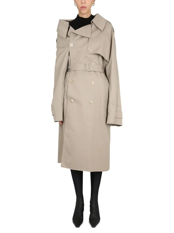 Trench "Off The Shoulder" - Balenciaga