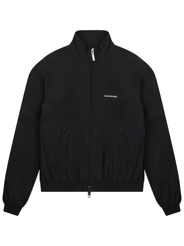 Jacket With Logo - Balenciaga