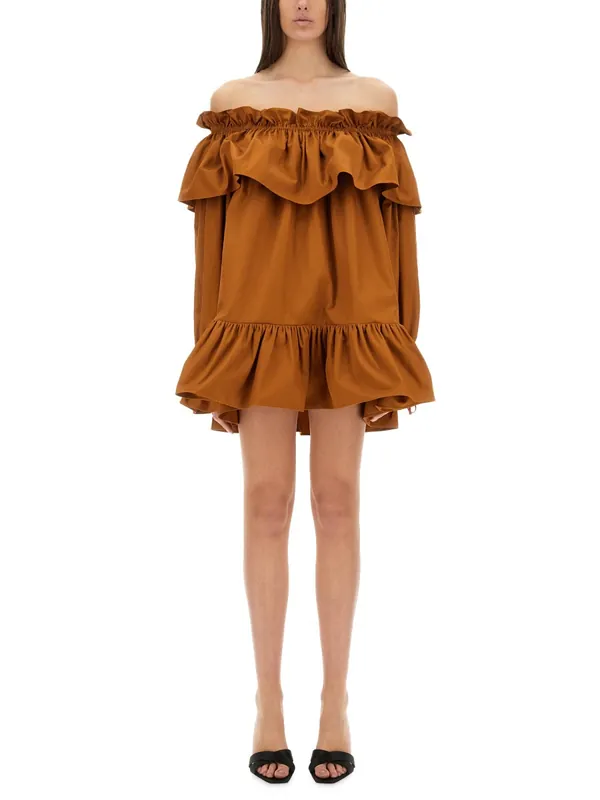 Sleeve Dress - Saint Laurent