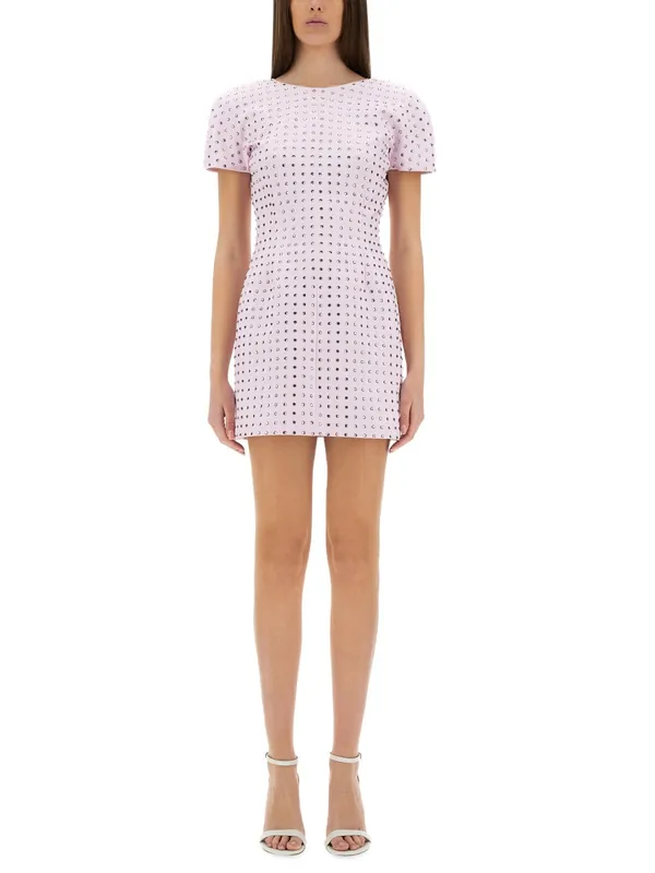 Mini Dress With Rhinestones - Sportmax