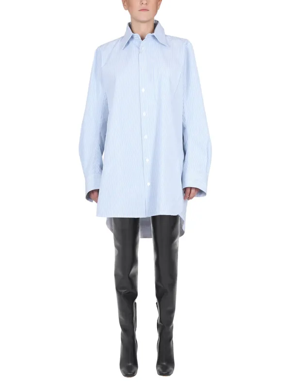 Shirt With Curved Back - Bottega Veneta